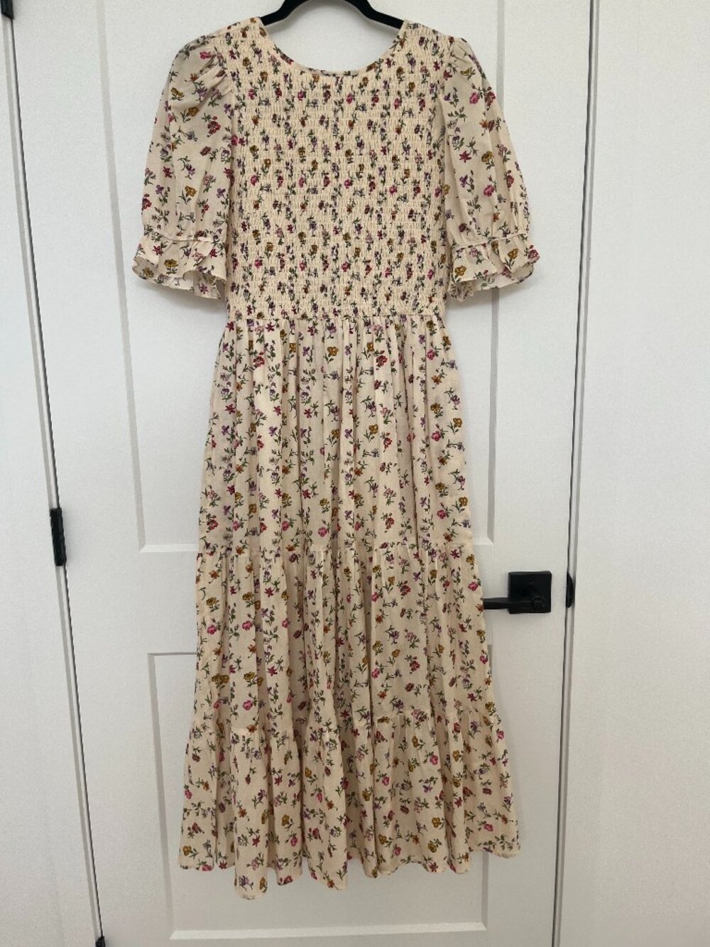 Christy Dawn Amalia Dress cream garden S